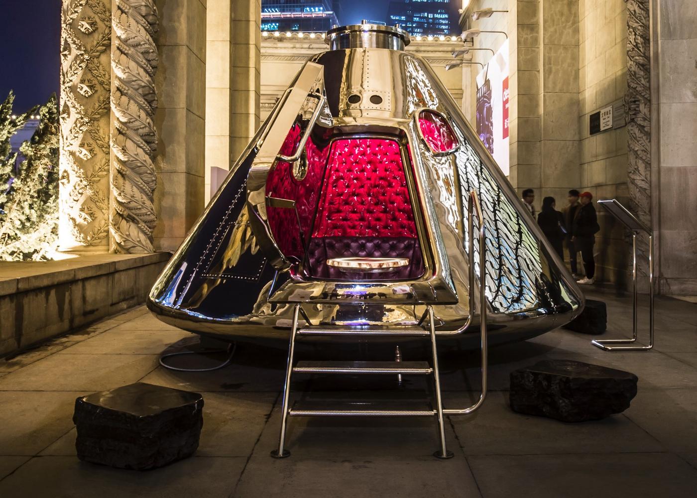 Apollo space capsule by Timothy Oulton Studio