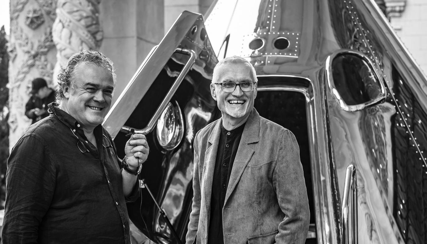 Timothy Oulton founders, Tim & Simon 