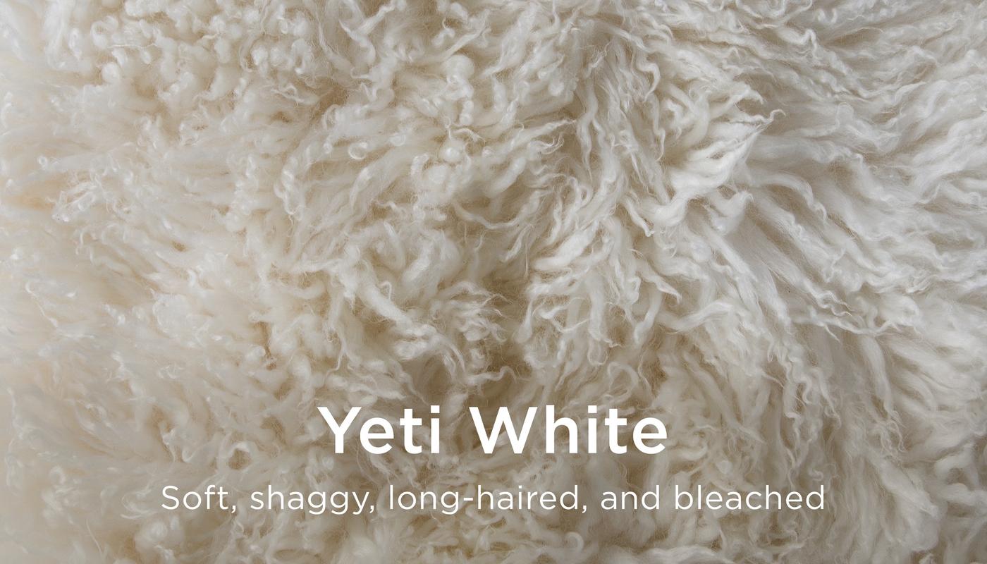 Yeti white swatch