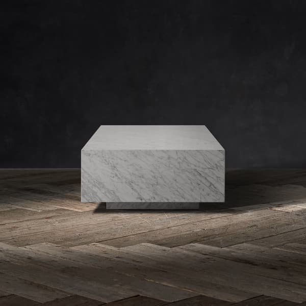 Marble Floating Coffee Table side view