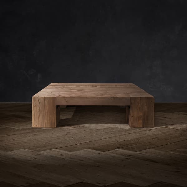 N ENG TF 0004 english beam rect coffee table detail 2