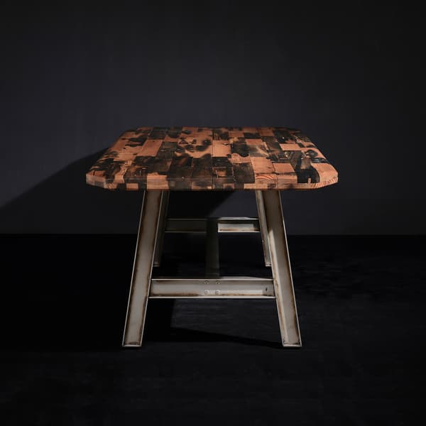 workbench dining table detail 3