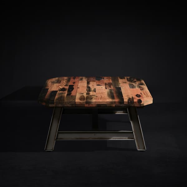 workbench coffee table detail 3