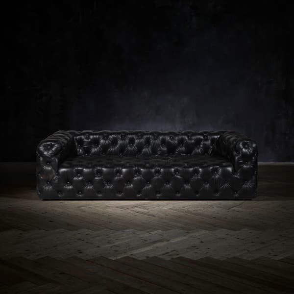 Tribeca Sofa in Old Saddle Black