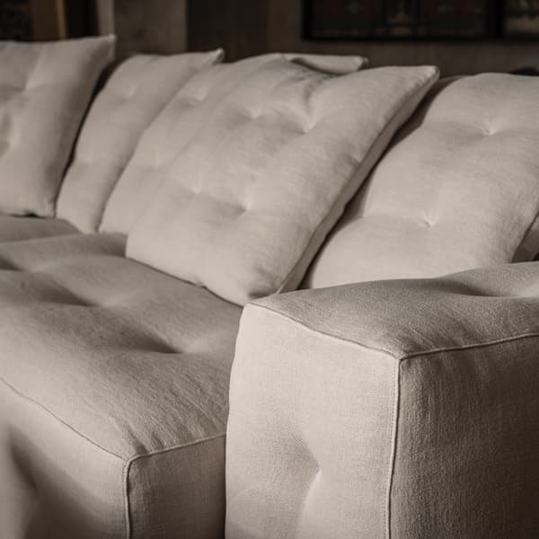 Cortado Sectional Sofa close up image of sofa arm