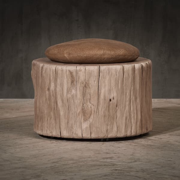 Veg wood block with seat pad front view