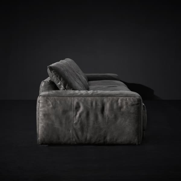 Drift sectional sofa side view 