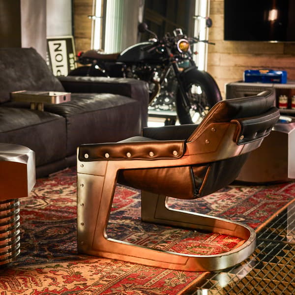 Grand Prix Armchair featured in living room