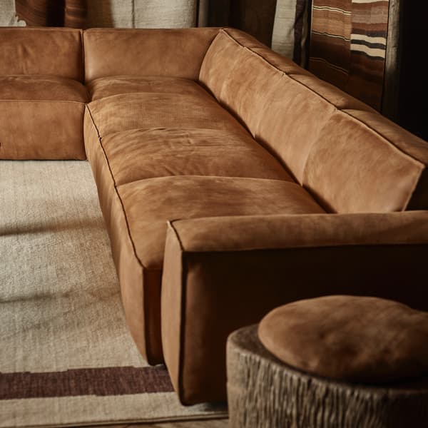 Nirvana Medium Sectional Sofa side close up view