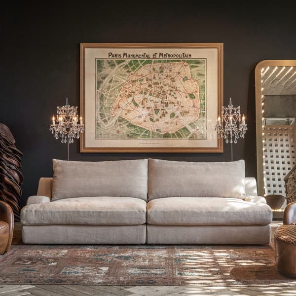 Antwerp Sofa in Weathered Linen Sand