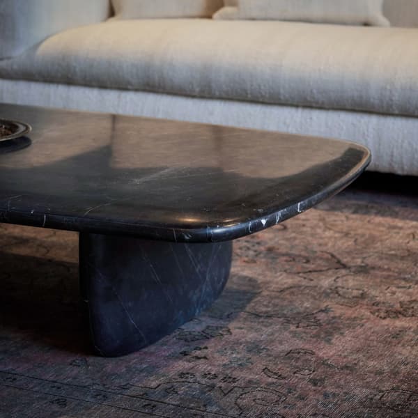 Okinawa table close up image of side view
