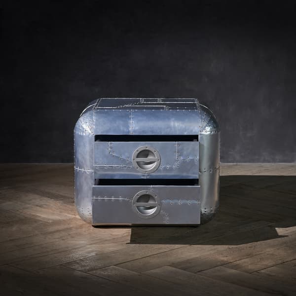 aviator blackhawk side table detail 2
