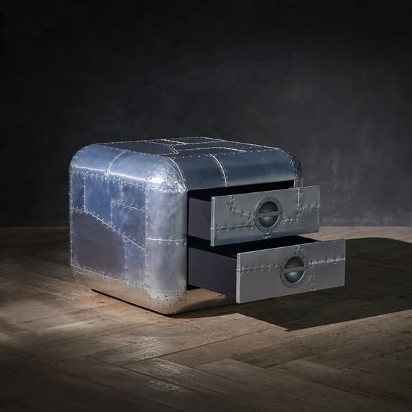 aviator blackhawk side table detail 3