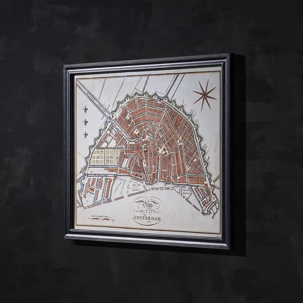 maps amsterdam wallart detail 3