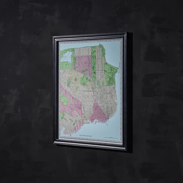 maps san francisco wallart detail 3