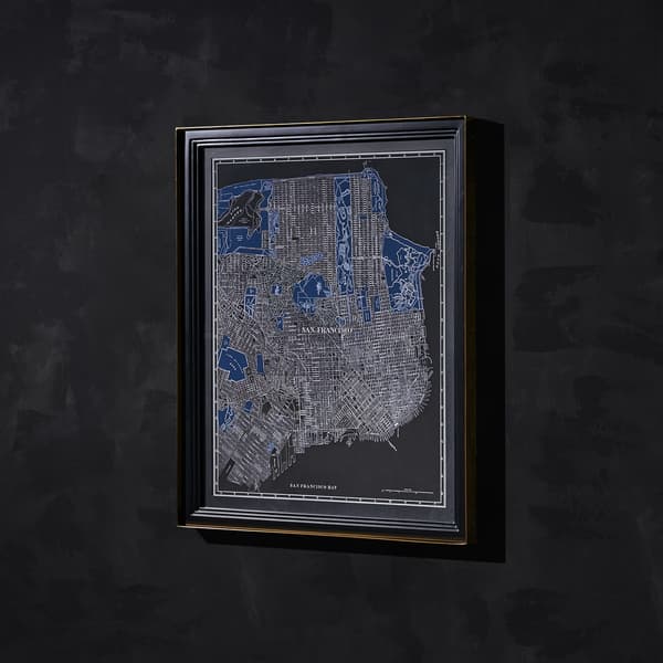 savoy maps san francisco wallart detail 3