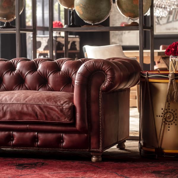 Westminster Feather Sofa in Vagabond Red cropped image