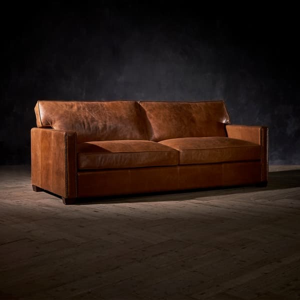Viscount Williams Sofa in Vagabond Brown product view