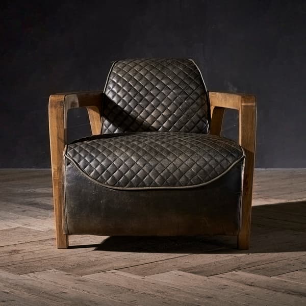 Wildcat Chair in Vagabond Black front product view