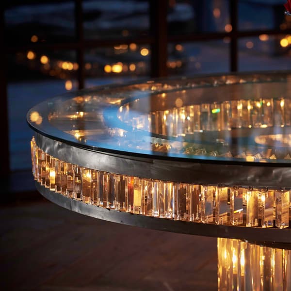 rex dining table round detail 3