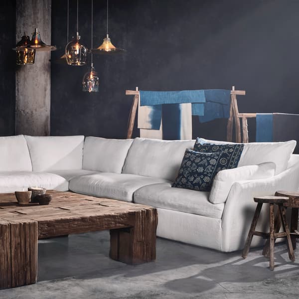 oasis sectional sofa featured in living room setting