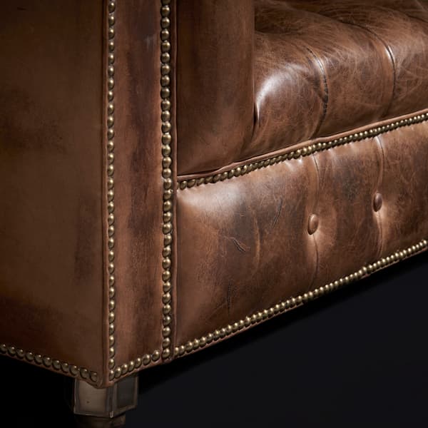 Rocker 3 Seater Sofa showing arm detail