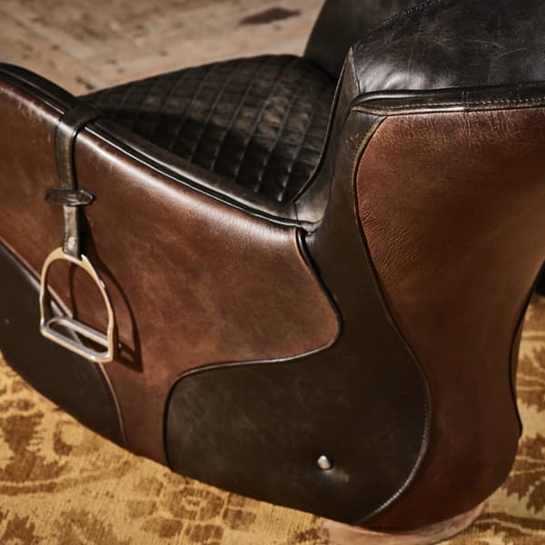 Saddle armchair side product image 