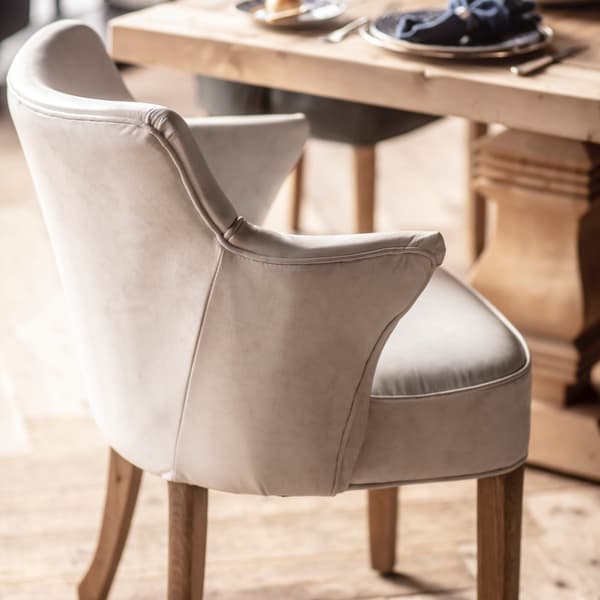 lannister dining chair side view