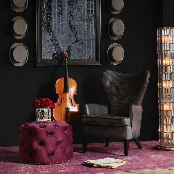 mentor armchair displayed in room setting