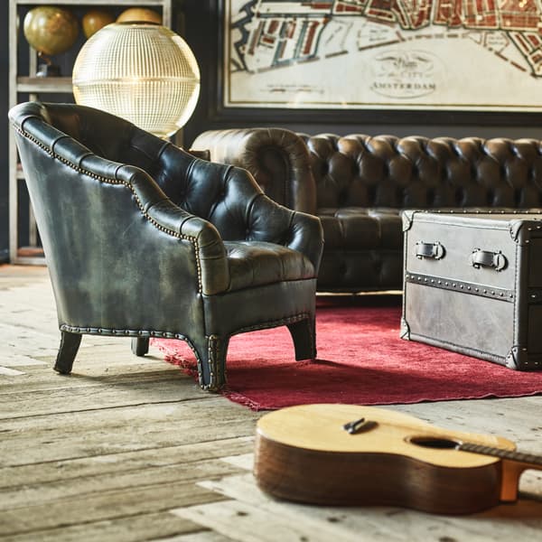Branco Chair in Vagabond Blue