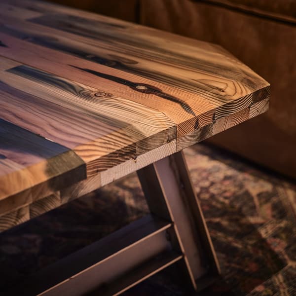workbench coffee table detail 2