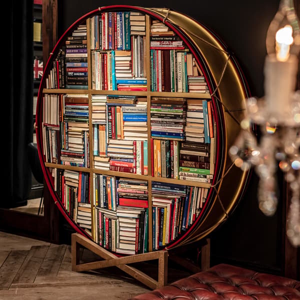regimental bookcase detail 1