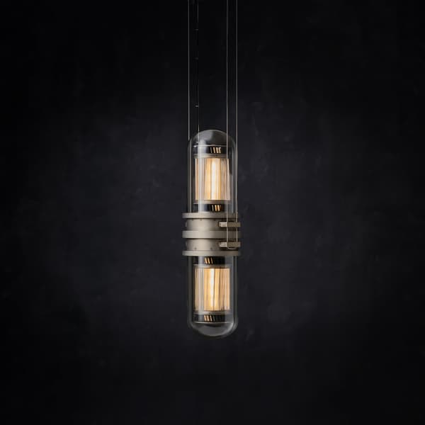 M TUB LS 0001 turbine rect pendant detail 3
