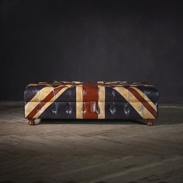 Westminster button footstool Jack'dn Brok'n product view