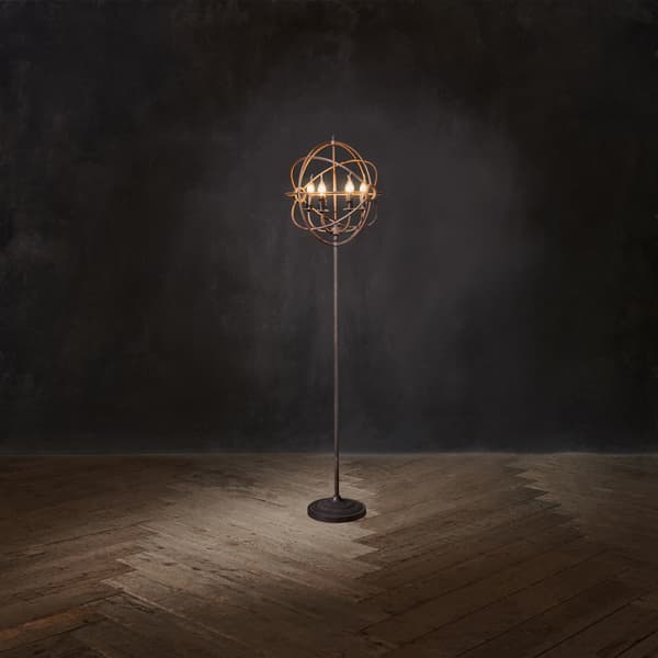 T GYR LF 0001 gyro floor lamp detail 2