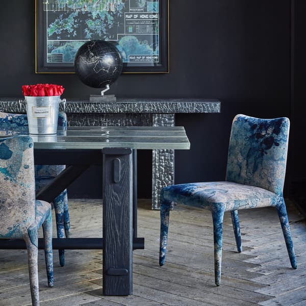 iceberg dining table featured with Mimi dining chair