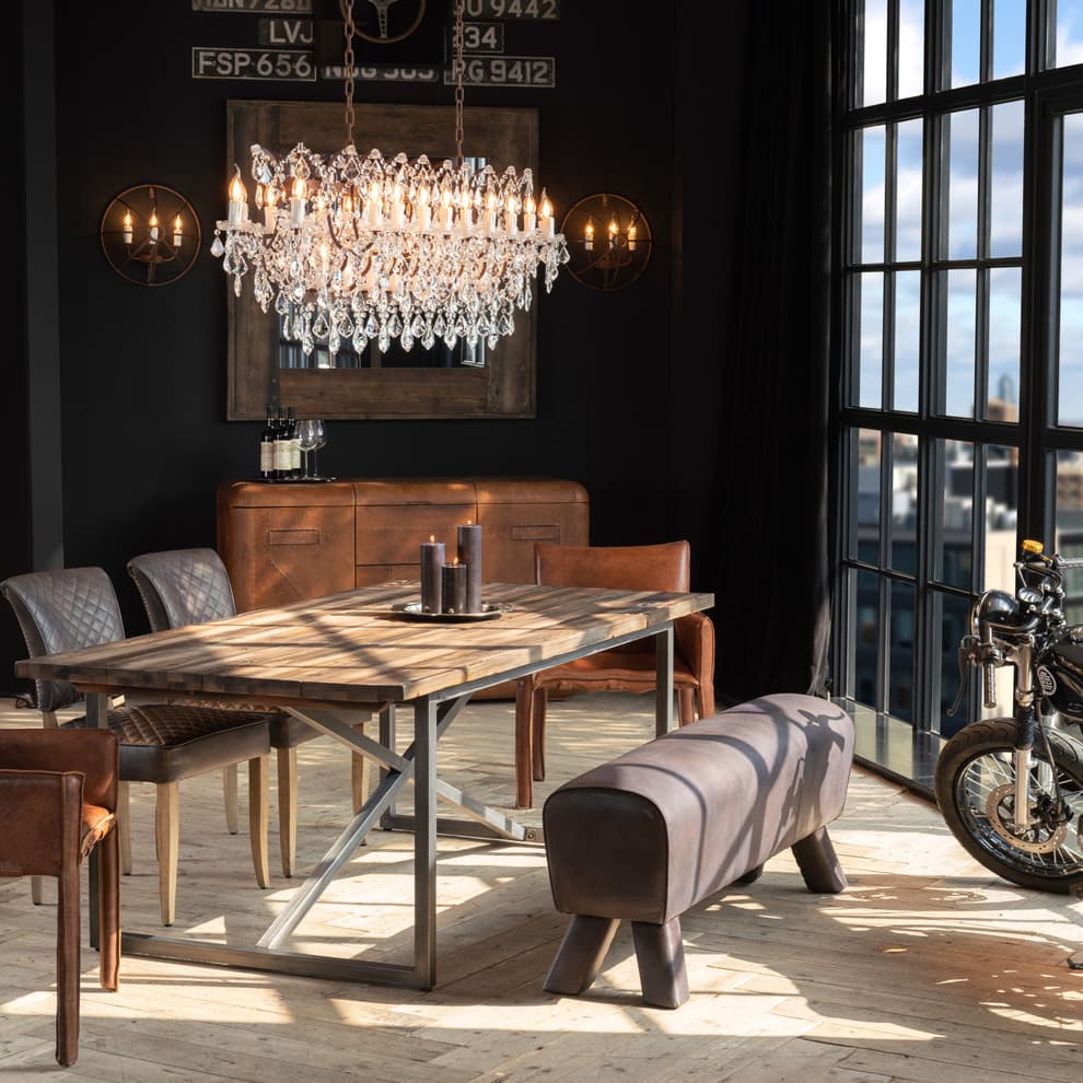 gym horse bench featured next to table main hero image