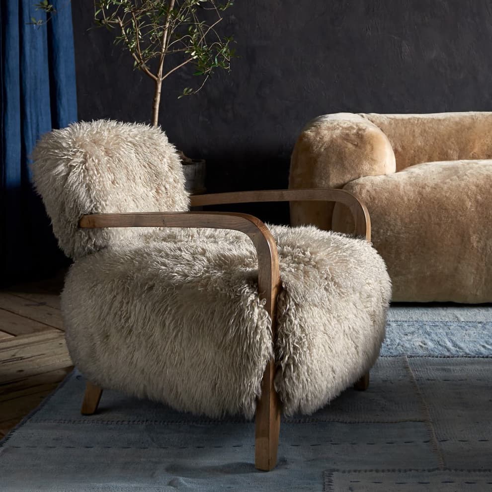 Cabana Sheepskin Chair Cabana Sheepskin Chair in yeti beige main product image