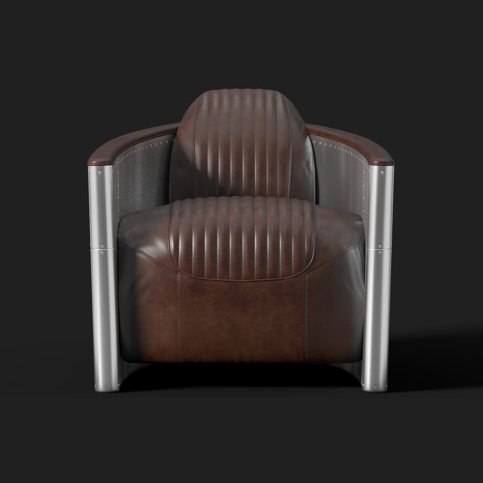 aviator tomcat dining chair detail 1