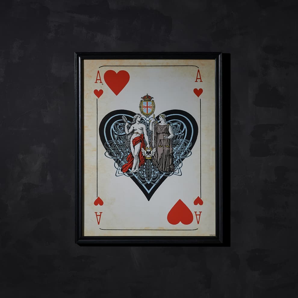 cards aces hearts detail 2