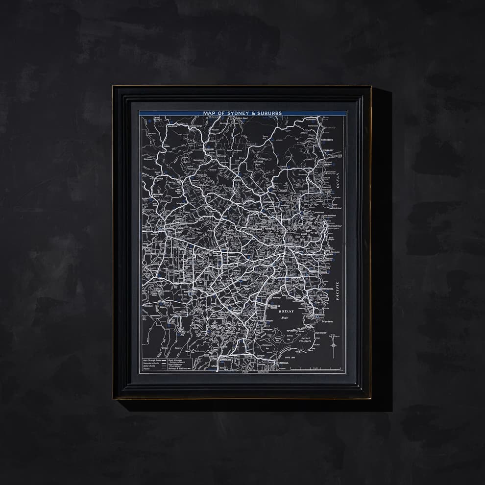 savoy maps sydney wallart detail 2