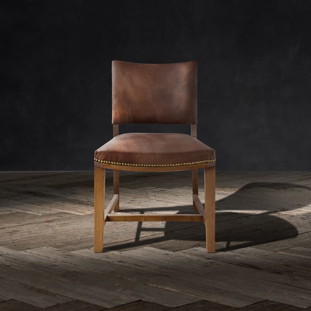Cliveden Dining Chair in Destroyed Raw & Weathered Oak 