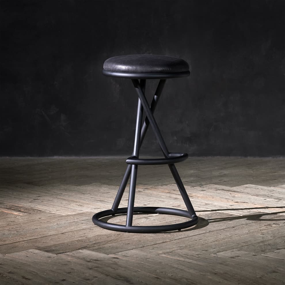 Joker Barstool in Safari Black