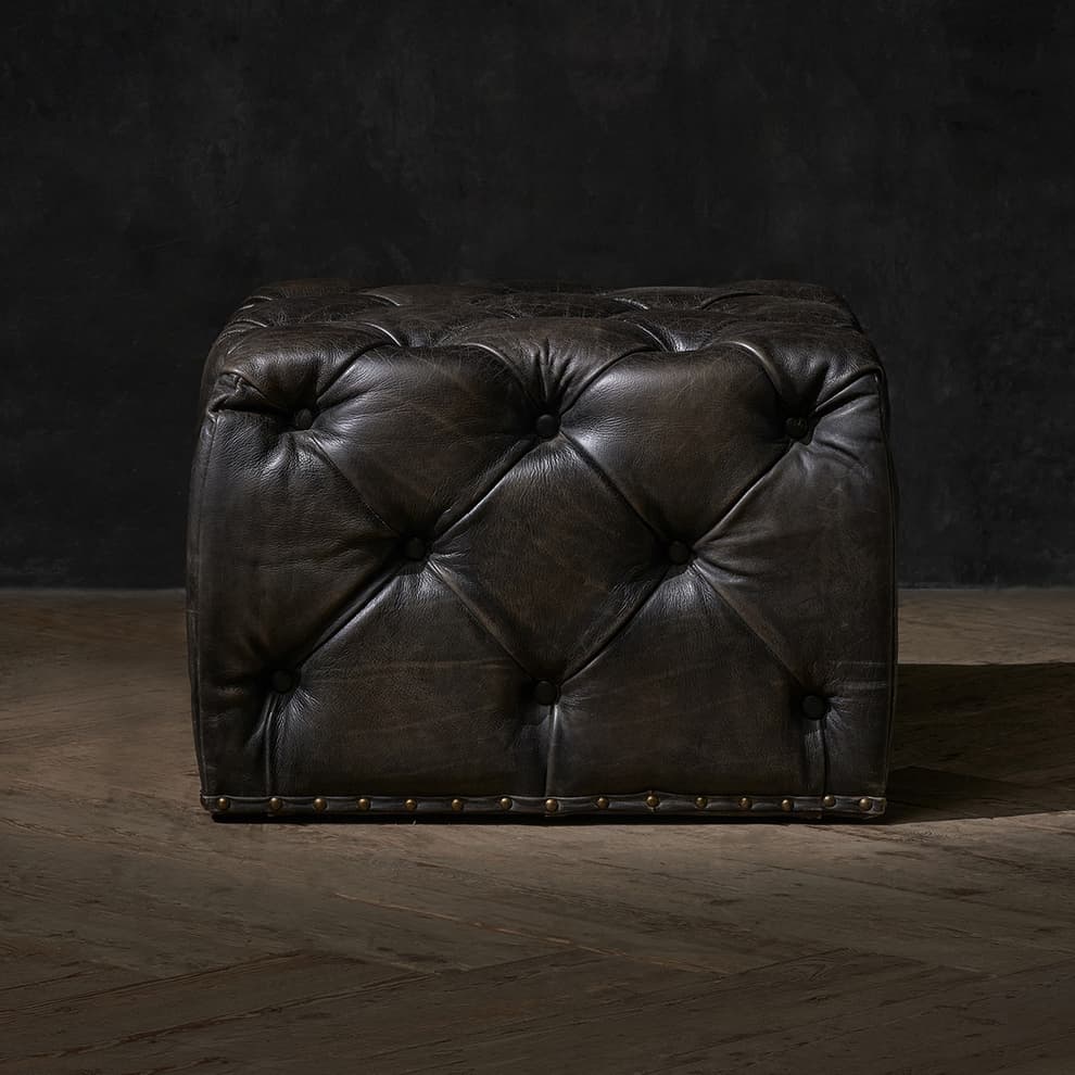 lord digsby square footstool front view