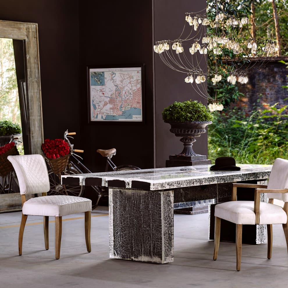 glacier dining table detail 1
