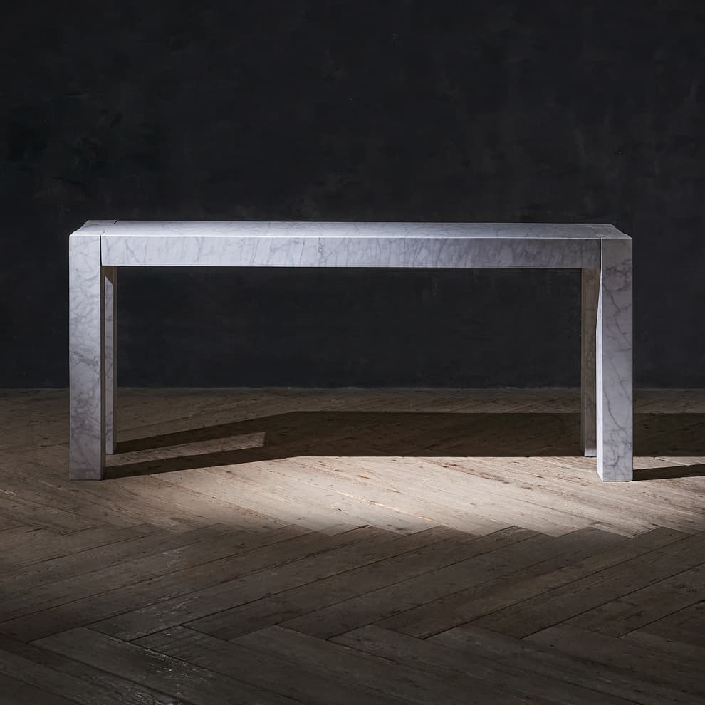 junction marble console product front view