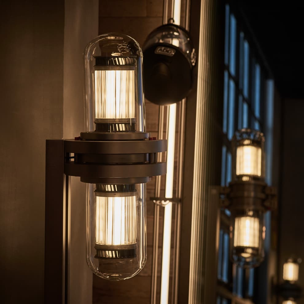 turbine floor lamp detail 1