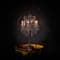 T GYO LT 0001 gyro crystal table lamp detail 1