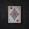 T CAR WA 0015 cards aces diamonds wallart detail 2